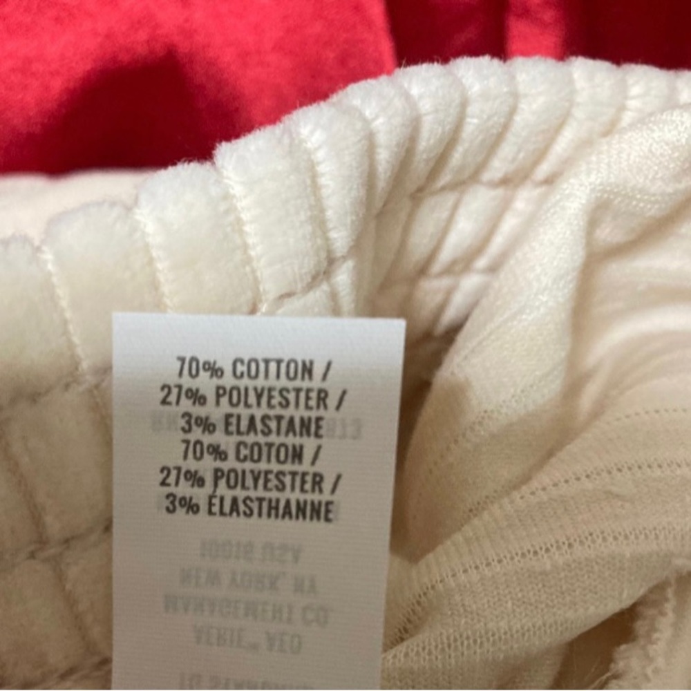 Aerie Groove On Velour Rib Flared High Rise Pants Size XL - Picture 13 of 13